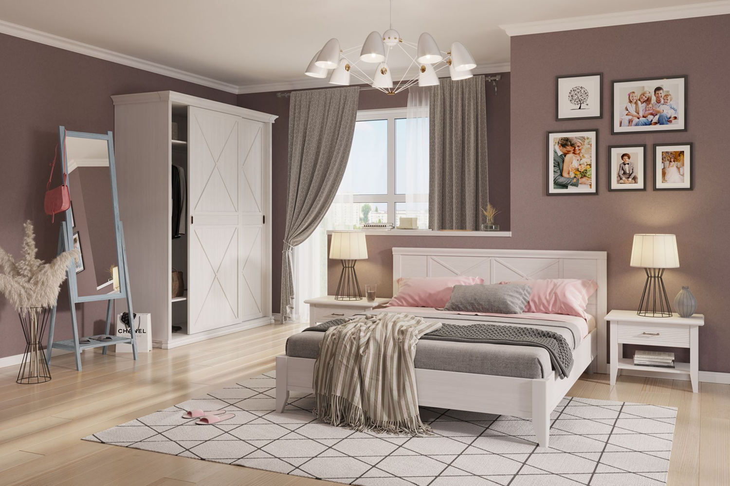 Шкафы-купе - изображение №5 "Шкаф-купе Кантри"  на www.Angstrem-mebel.ru